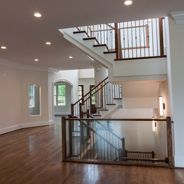 Project #44 | Contemporary Staircase with Skylit Stairwell
