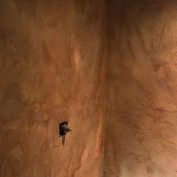 Concrete shower