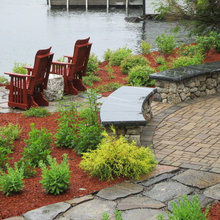 Brick Lakefront Patio