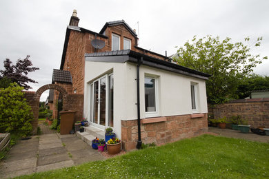 House exterior in Glasgow.