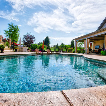 Custom Pool and Patio Brownstown PA Project