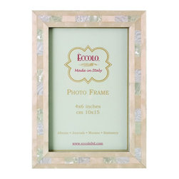 Opalescent Wedding Tabletop Frame - Picture Frames
