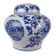 Blue and White