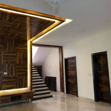 Budget Friendly Interiors for Duplex villa with 3BHK