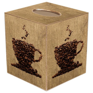 TB2733-Coffee Lover Tissue Box Cover