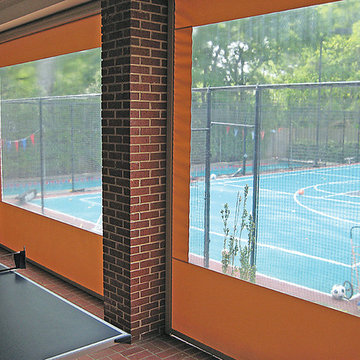 Outdoor Screen Shades: Manual & Motorized
