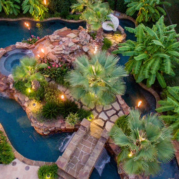 Colleyville HGTV Cool Pools/ Ultimate Pools Residential Lazy River
