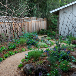 Custom crafted by Steve Masley - Redwood Branch Trellises - Outdoor Products