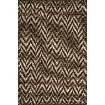 Loloi Rugs Istanbul Collection Natural and Charcoal, 9'3"x13'