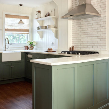 The Classic Cottage Revival Kitchen