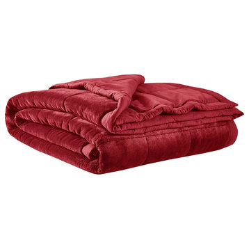 Madison Park Coleman Reversible Down Alternative Bedding Blanket