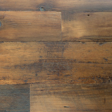Custom Reclaimed Hardwood Floor In Downtown Austin Condo