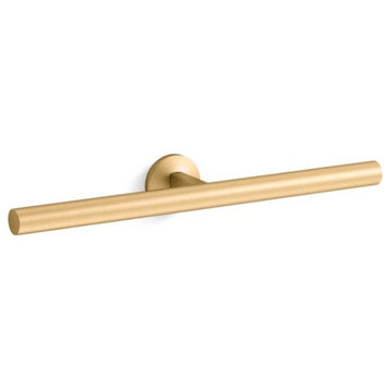Kohler K-78379 Components 16" Towel Bar - Vibrant Brushed Moderne Brass