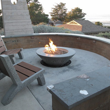 Concrete Gas Fire Pits