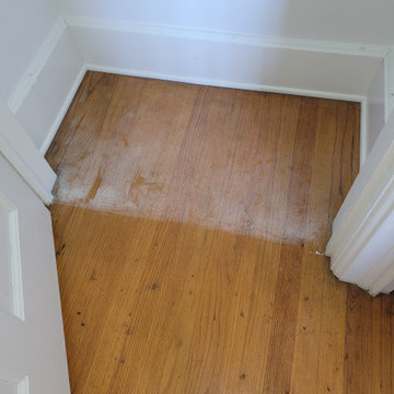floor and stairway rehab in historical home