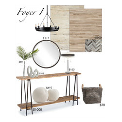 Foyer Design Board - Products