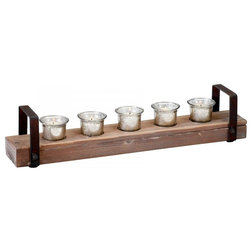 Rustic Candleholders by ShopFreely