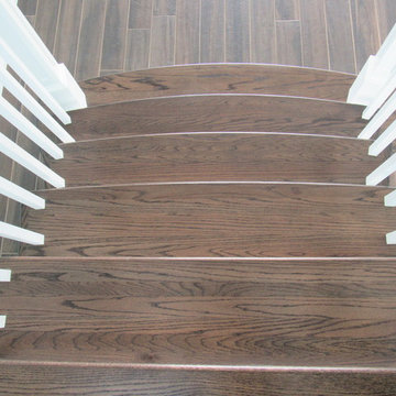 Box Newel/ Radius Flare Project. Hill Res. Satellite Bch FL