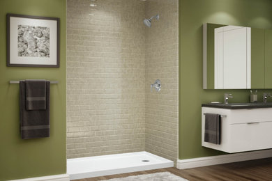 Example of a bathroom design in Other