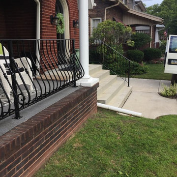 Linda's Porch Railing & Step Rail