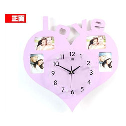 Large Size Wall Clock with Fashion Picture Frame Function Design - JT1377P - Wall Clocks