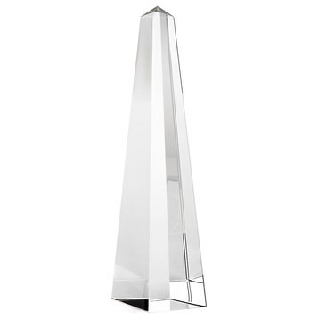 Crystal Diamond-Shaped Obelisk