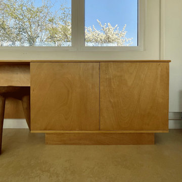 PROJET N°12 - Grand meuble avec espace bureau