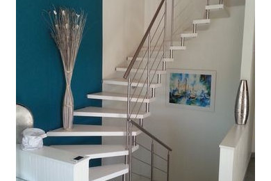 Inspiration pour un escalier design.
