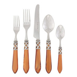 Aladdin Brown Brilliant Flatware - Dinnerware