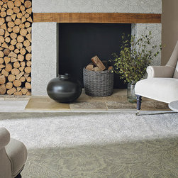 Poppy Rugs 28404 in Dove by William Morris - Rugs