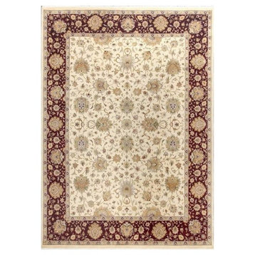 Pasargad's Baku Collection Hand-Knotted Wool Area Rug, 9'1"x12'8"