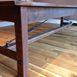 Rustic Cherry Harvest Table - Products