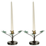 Dale Tiffany - Dale Tiffany TC18264 Maple Leaf, 7" 2-Piece Metal Candle Holders - This elegant Maple Leaf Candle Votive (2-piece setMaple Leaf 7 Inch 2- Shimmery Gold *UL Approved: YES Energy Star Qualified: n/a ADA Certified: n/a  *Number of Lights:   *Bulb Included:No *Bulb Type:No *Finish Type:Shimmery Gold