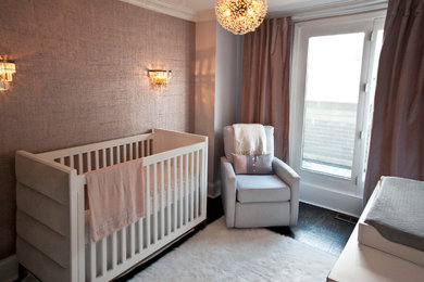 Inspiration for a nursery remodel in Chicago