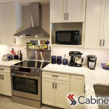 Light and Bright Home with Colonial II Maple Alabaster Cabinets Throughout