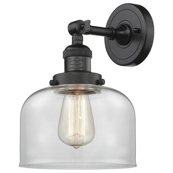 Innovations Lighting 203 Large Bell Large Bell 1 Light 12" Tall - Oiled Rubbed