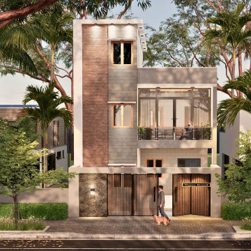 Elevation Design for Builder @ COIMBATORE