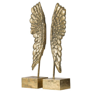 Wing Bookend, Gold