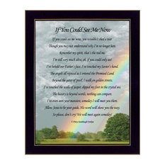 If You Can See Me Now (Rainbow) by TrendyDecor4U Print Wall Art Wood Multi-Color