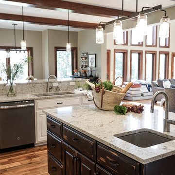 Rustic White Kitchen