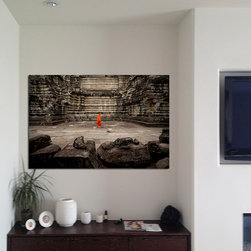 "Lone Monk"   |   Aaron Chang  |  Fine Art - Artwork