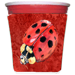 Lady Bug Ladybug Insect Can Cooler Drink Insulator Beverage Insulated Holder 