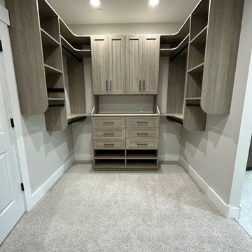 Master closet storage upgrade!