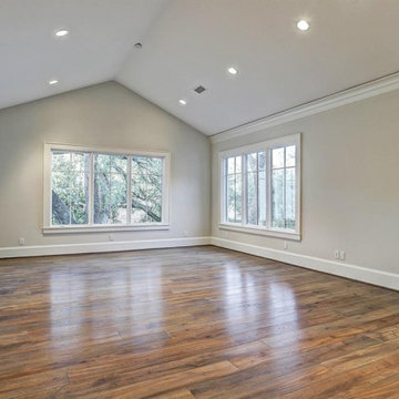 Polished Engineered Hardwood Flooring, ADU Construction in Hayward, CA