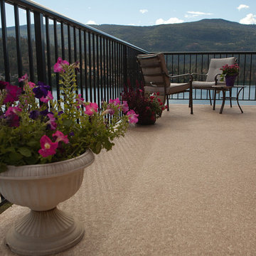 Tufdek Vinyl Decking | Supreme Walnut Installation