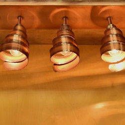Copper Pendants - Kitchen Island Lighting