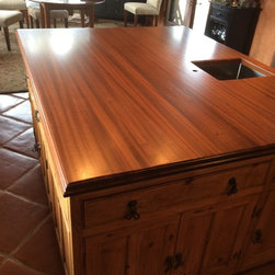 Custom Solid Wood Countertop - Products