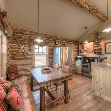 Cute Ski Cabin Kitchen
