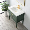 The Clara 30" Bathroom Vanity, Vogue Green