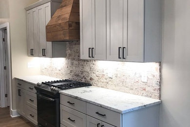 Cottage kitchen photo in Atlanta